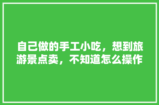 自己做的手工小吃，想到旅游景点卖，不知道怎么操作，特色美食小吃制作 自己做的手工小吃，想到旅游景点卖，不知道怎么操作，特色美食小吃制作 健康建议