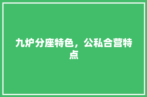 九炉分座特色，公私合营特点 九炉分座特色，公私合营特点 生活指南