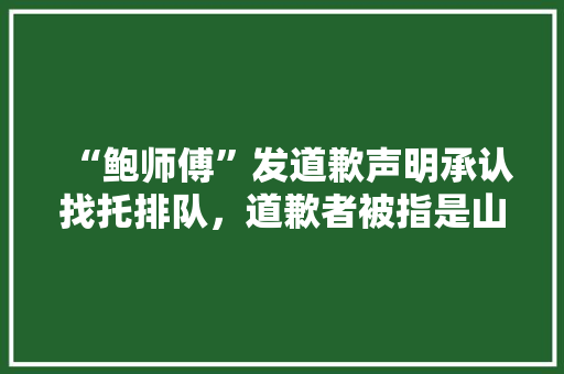 “鲍师傅”发道歉声明承认找托排队，道歉者被指是山寨店，你怎么看，九龙山小吃城 “鲍师傅”发道歉声明承认找托排队，道歉者被指是山寨店，你怎么看，九龙山小吃城 美食推荐