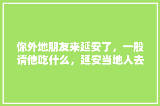 你外地朋友来延安了，一般请他吃什么，延安当地人去的小吃街 你外地朋友来延安了，一般请他吃什么，延安当地人去的小吃街 旅行资讯