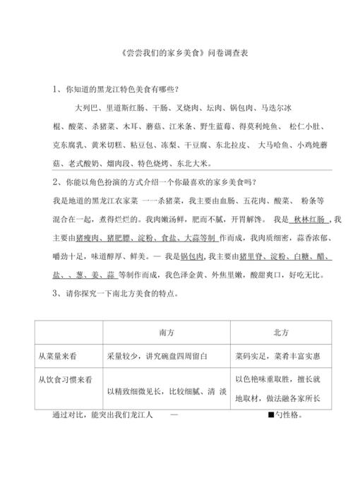 如何设计一份关于美食的调查问卷的前言，调查地方特色美食的调查问卷 如何设计一份关于美食的调查问卷的前言，调查地方特色美食的调查问卷 生活指南